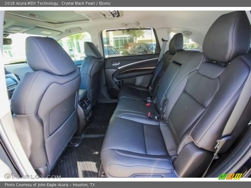 Crystal Black Pearl / Ebony 2018 Acura MDX Technology