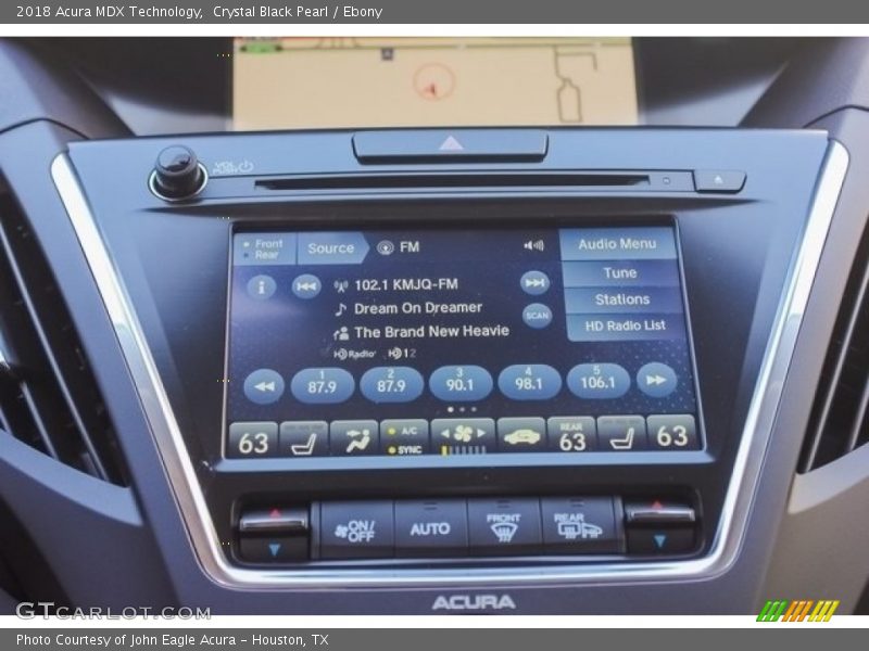 Crystal Black Pearl / Ebony 2018 Acura MDX Technology