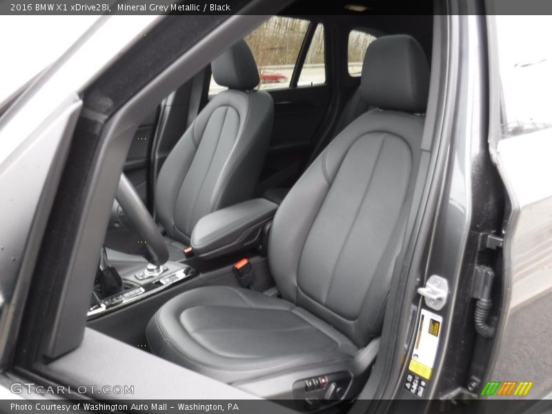 Mineral Grey Metallic / Black 2016 BMW X1 xDrive28i