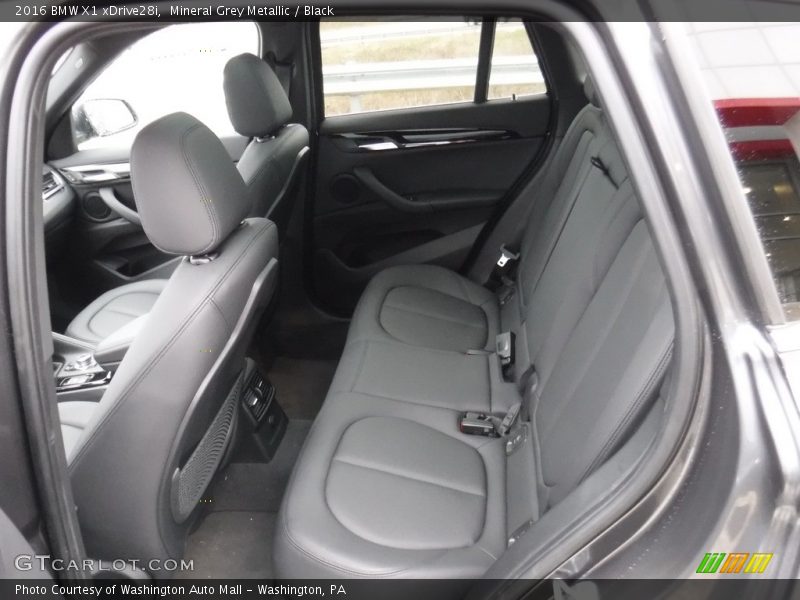 Mineral Grey Metallic / Black 2016 BMW X1 xDrive28i