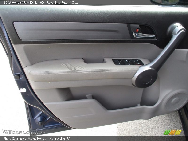 Royal Blue Pearl / Gray 2009 Honda CR-V EX-L 4WD