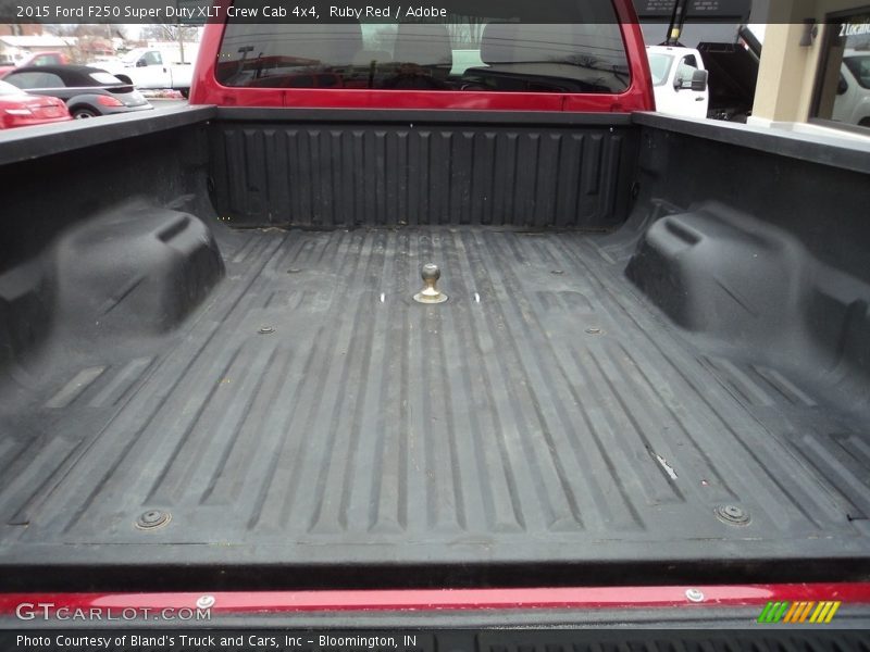 Ruby Red / Adobe 2015 Ford F250 Super Duty XLT Crew Cab 4x4