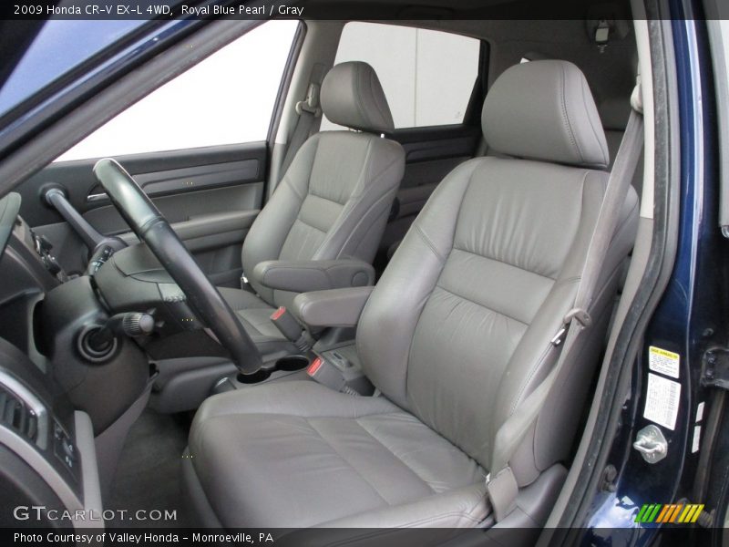 Royal Blue Pearl / Gray 2009 Honda CR-V EX-L 4WD