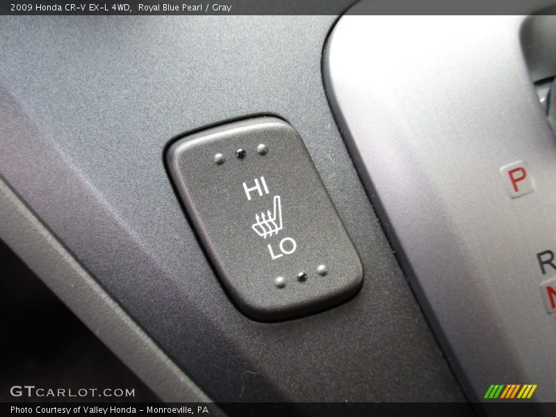 Royal Blue Pearl / Gray 2009 Honda CR-V EX-L 4WD