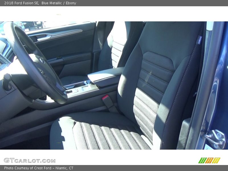 Blue Metallic / Ebony 2018 Ford Fusion SE