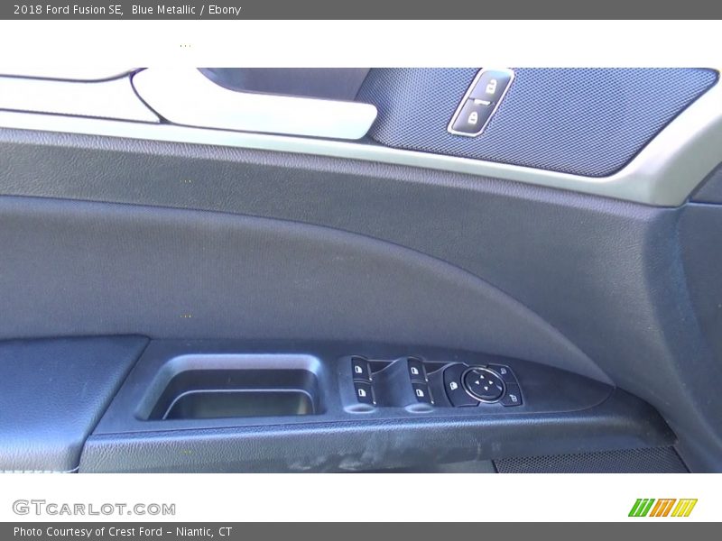 Blue Metallic / Ebony 2018 Ford Fusion SE