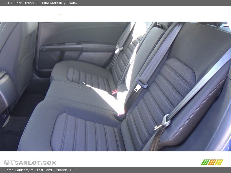 Blue Metallic / Ebony 2018 Ford Fusion SE