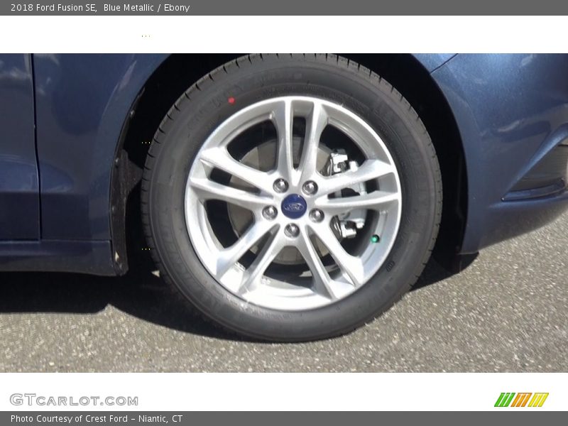 Blue Metallic / Ebony 2018 Ford Fusion SE