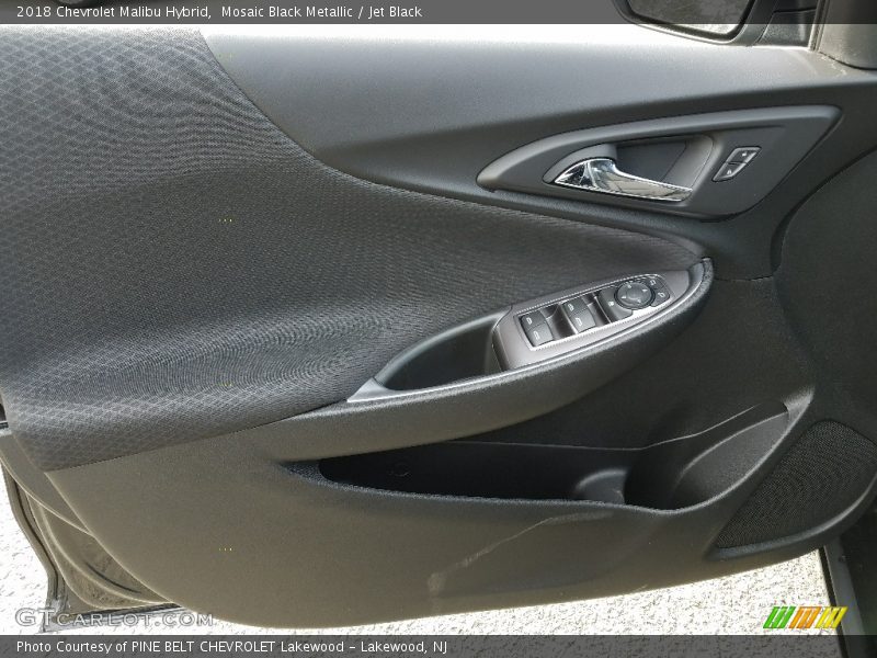 Mosaic Black Metallic / Jet Black 2018 Chevrolet Malibu Hybrid