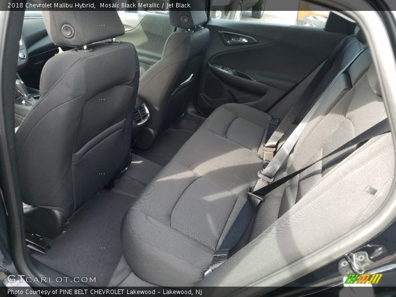 Mosaic Black Metallic / Jet Black 2018 Chevrolet Malibu Hybrid