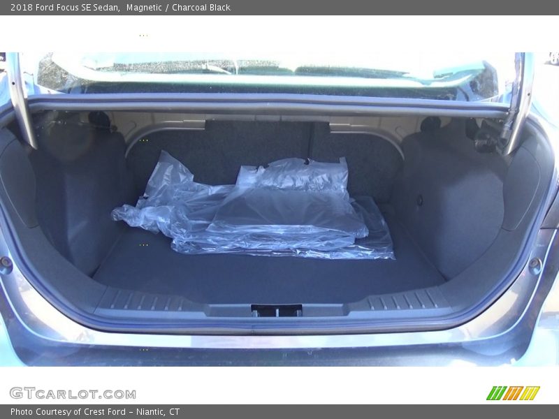 Magnetic / Charcoal Black 2018 Ford Focus SE Sedan