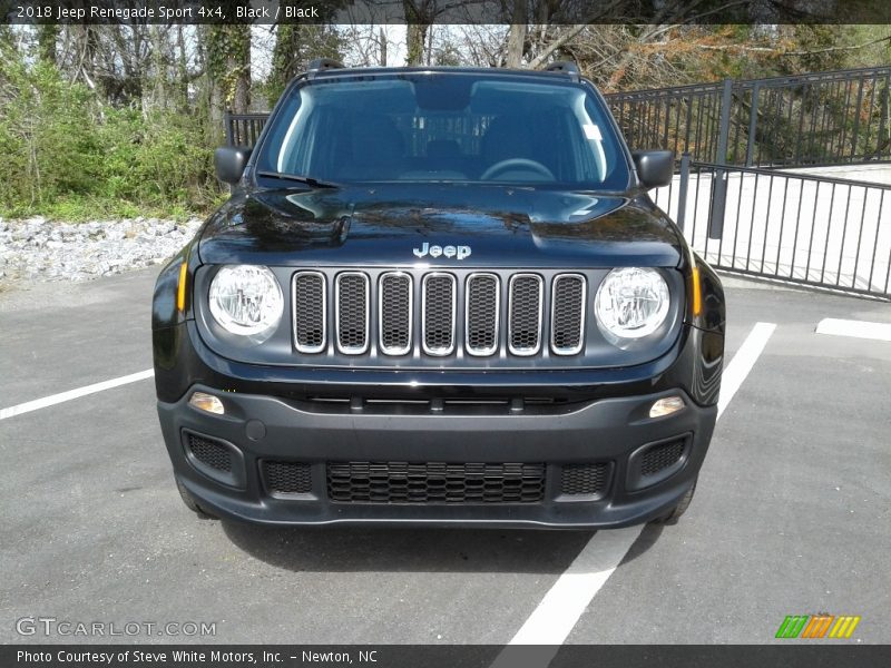 Black / Black 2018 Jeep Renegade Sport 4x4