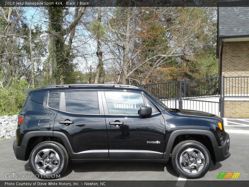 Black / Black 2018 Jeep Renegade Sport 4x4