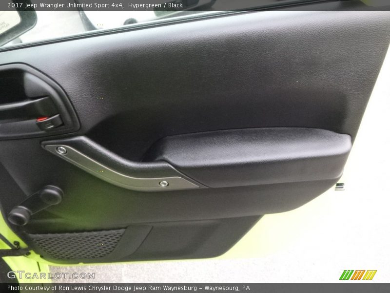 Hypergreen / Black 2017 Jeep Wrangler Unlimited Sport 4x4