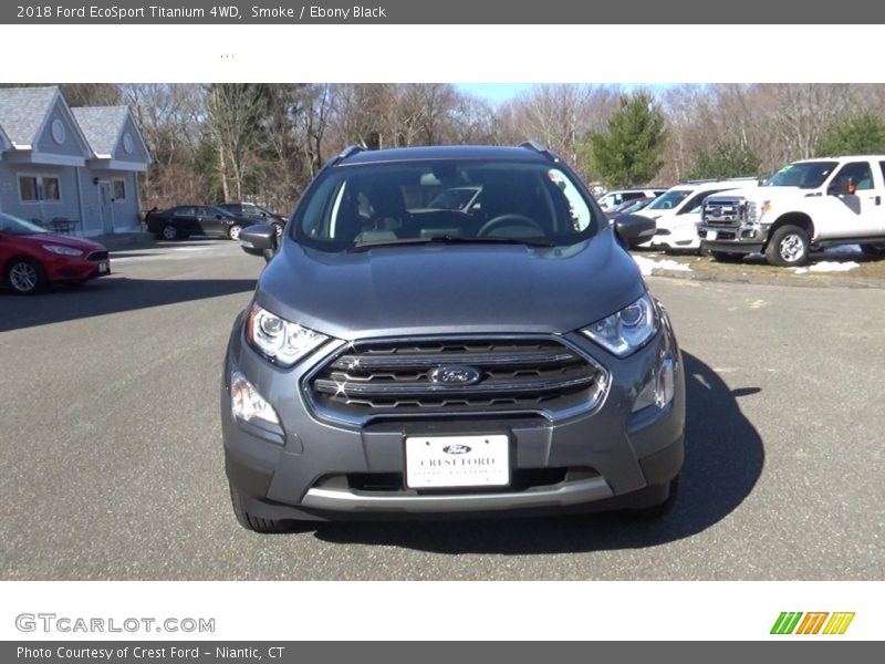 Smoke / Ebony Black 2018 Ford EcoSport Titanium 4WD
