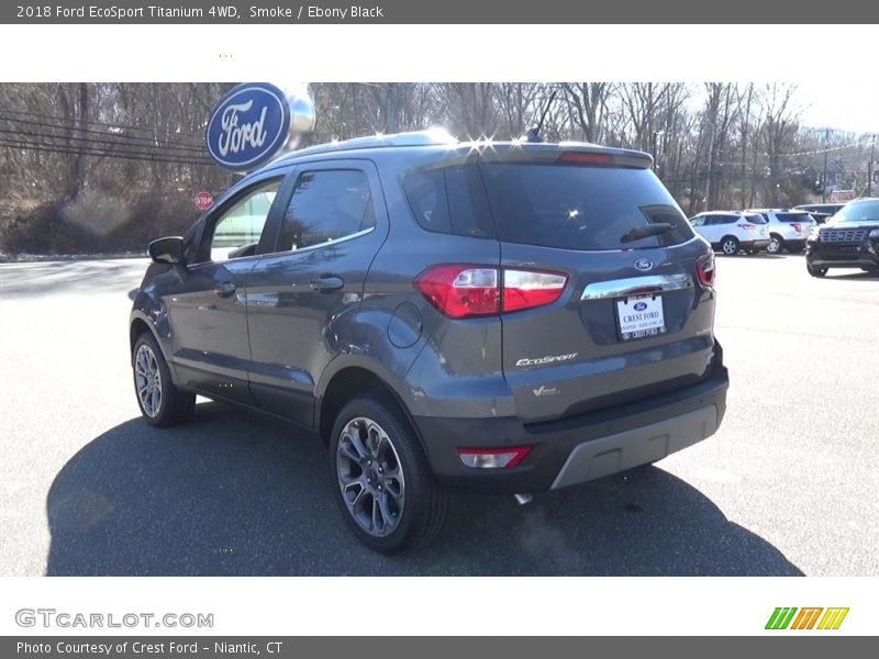 Smoke / Ebony Black 2018 Ford EcoSport Titanium 4WD