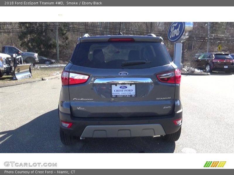 Smoke / Ebony Black 2018 Ford EcoSport Titanium 4WD