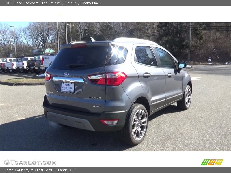 Smoke / Ebony Black 2018 Ford EcoSport Titanium 4WD