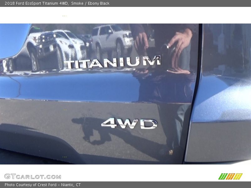 Smoke / Ebony Black 2018 Ford EcoSport Titanium 4WD