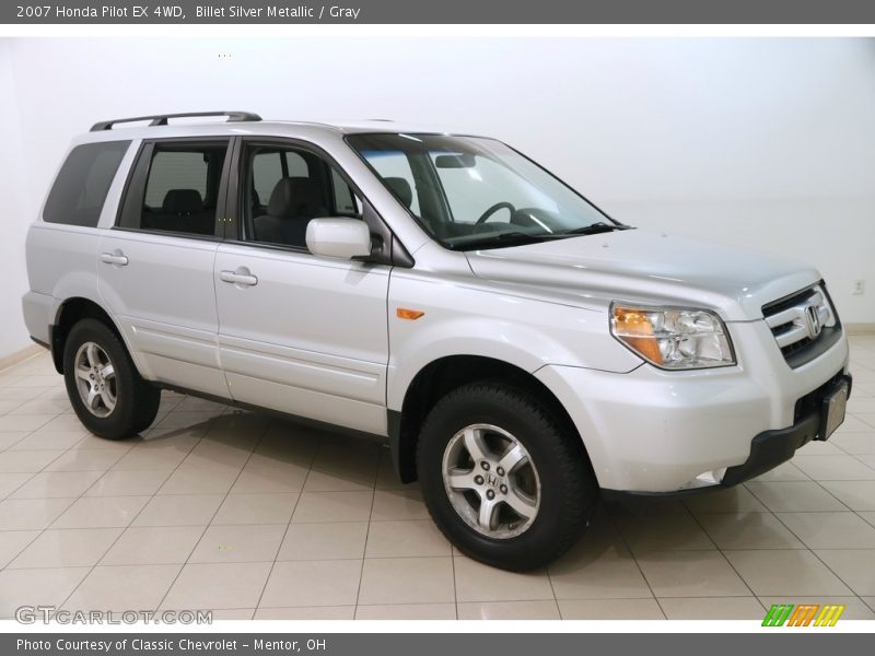 Billet Silver Metallic / Gray 2007 Honda Pilot EX 4WD