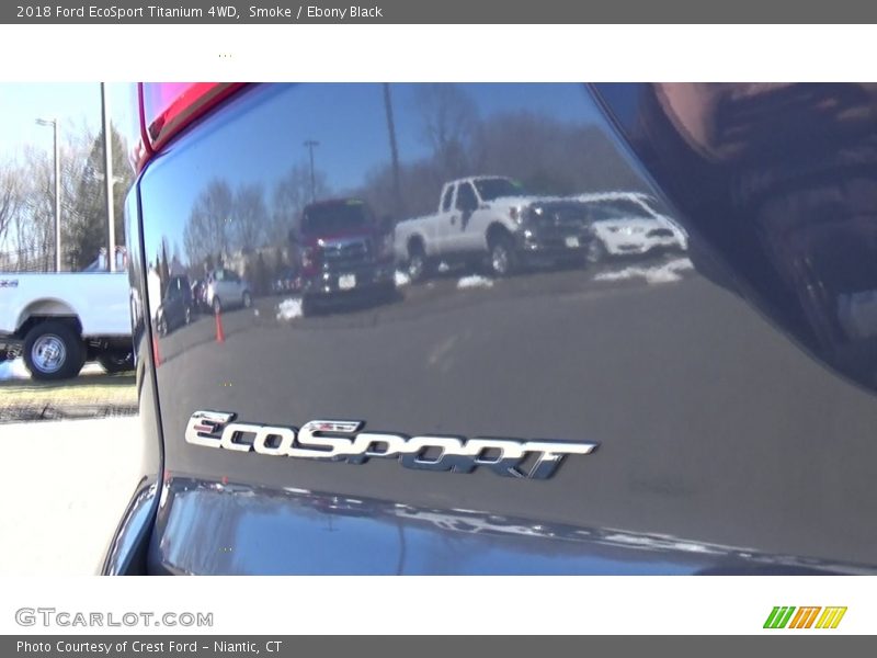 Smoke / Ebony Black 2018 Ford EcoSport Titanium 4WD
