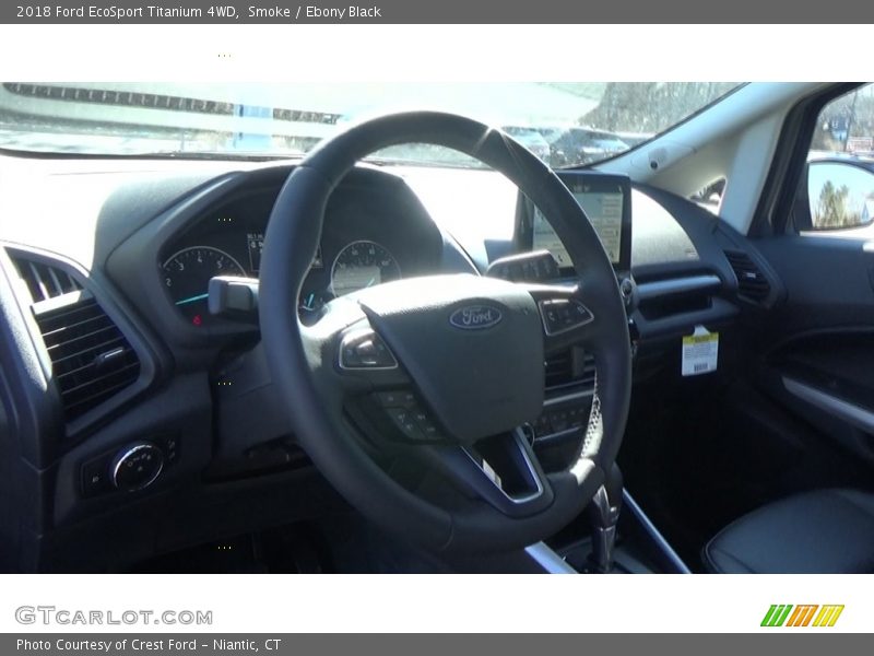 Smoke / Ebony Black 2018 Ford EcoSport Titanium 4WD
