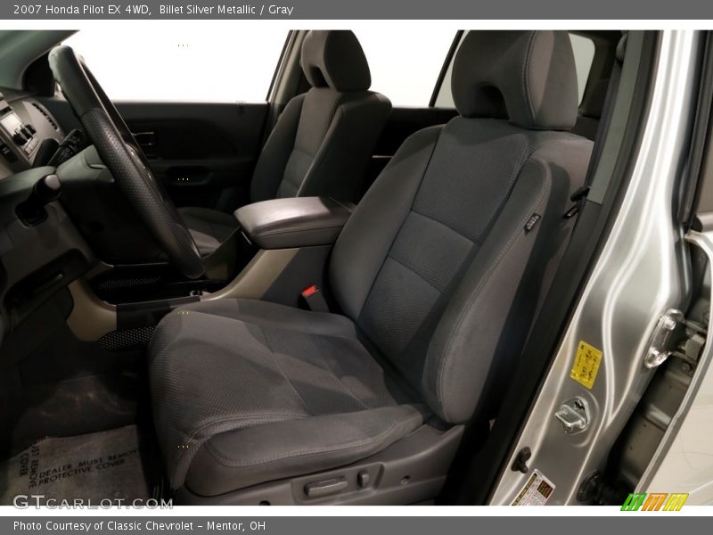 Billet Silver Metallic / Gray 2007 Honda Pilot EX 4WD