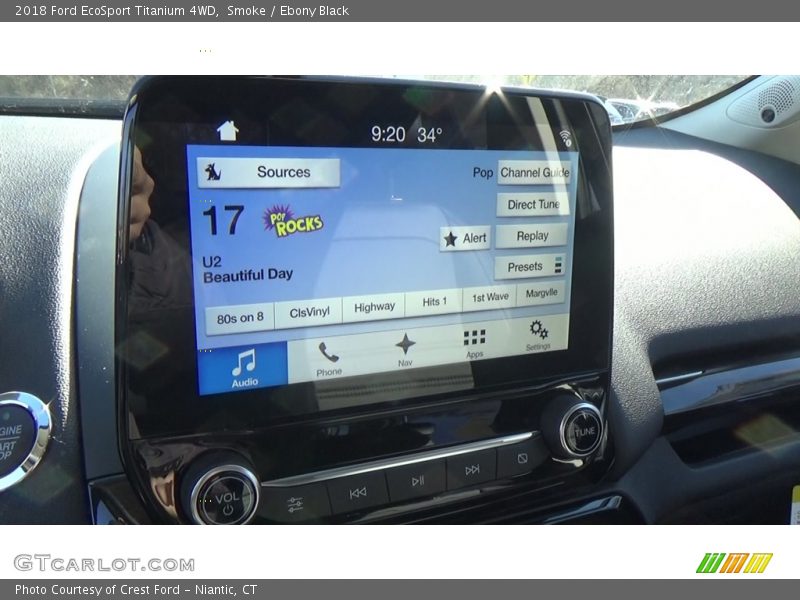 Smoke / Ebony Black 2018 Ford EcoSport Titanium 4WD