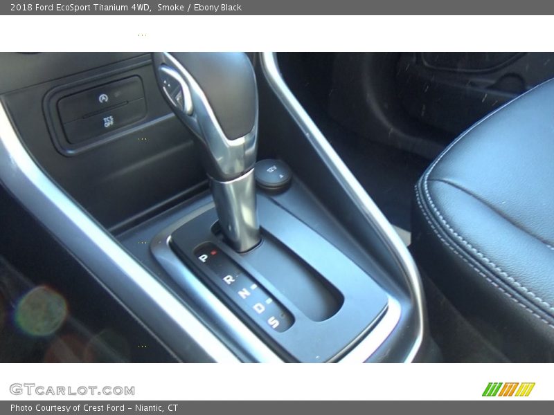 Smoke / Ebony Black 2018 Ford EcoSport Titanium 4WD