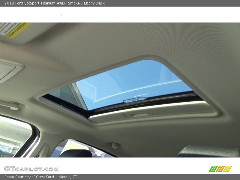 Smoke / Ebony Black 2018 Ford EcoSport Titanium 4WD