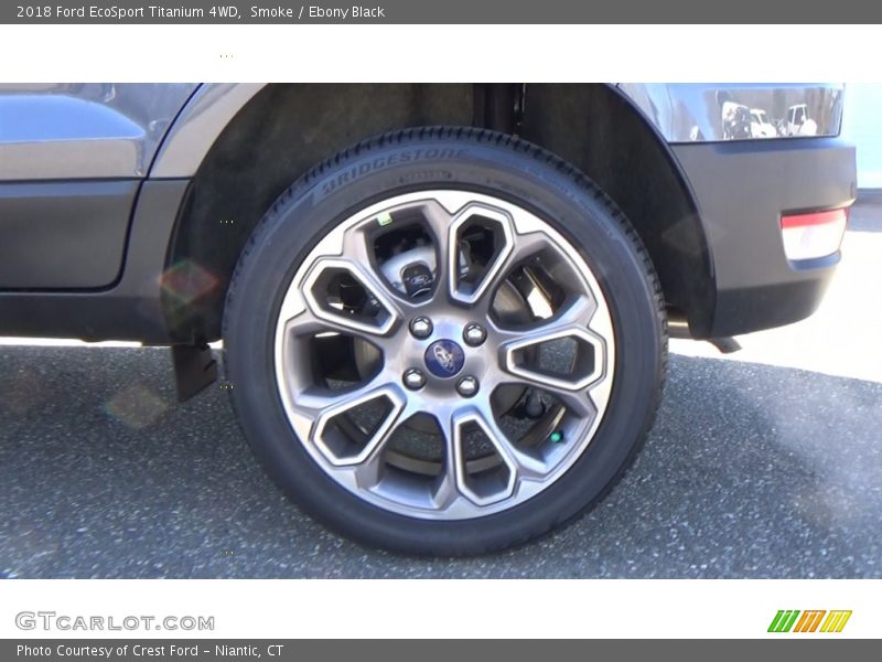 Smoke / Ebony Black 2018 Ford EcoSport Titanium 4WD