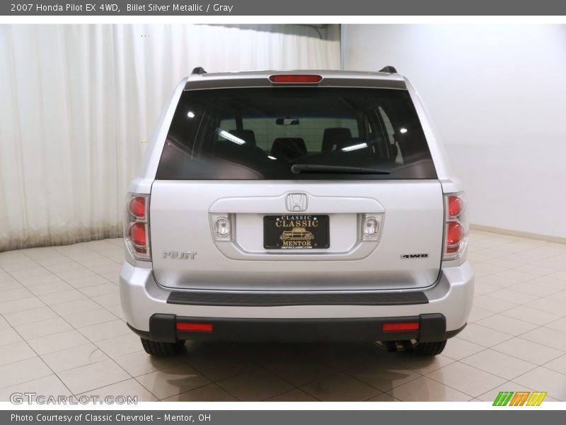 Billet Silver Metallic / Gray 2007 Honda Pilot EX 4WD
