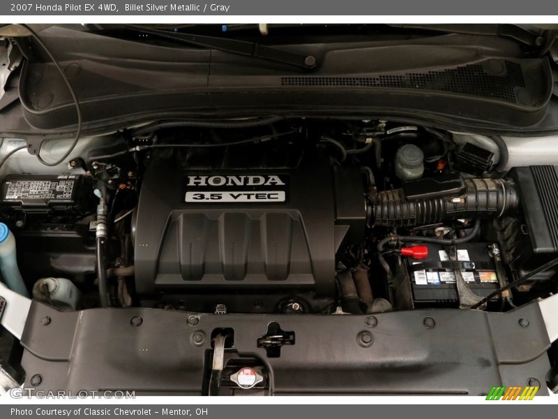Billet Silver Metallic / Gray 2007 Honda Pilot EX 4WD