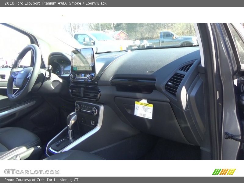 Smoke / Ebony Black 2018 Ford EcoSport Titanium 4WD