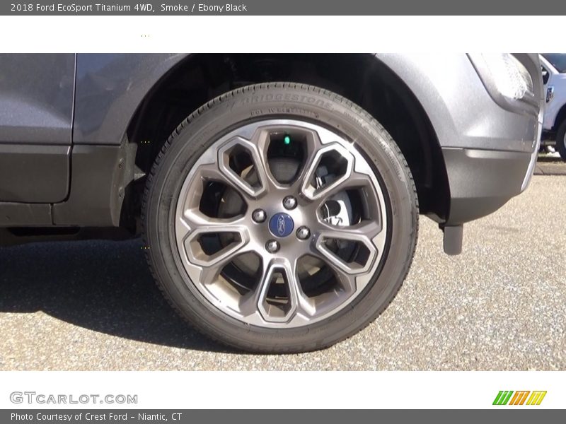 Smoke / Ebony Black 2018 Ford EcoSport Titanium 4WD