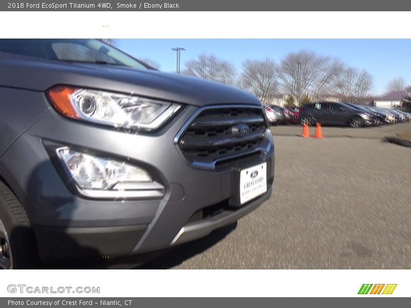 Smoke / Ebony Black 2018 Ford EcoSport Titanium 4WD