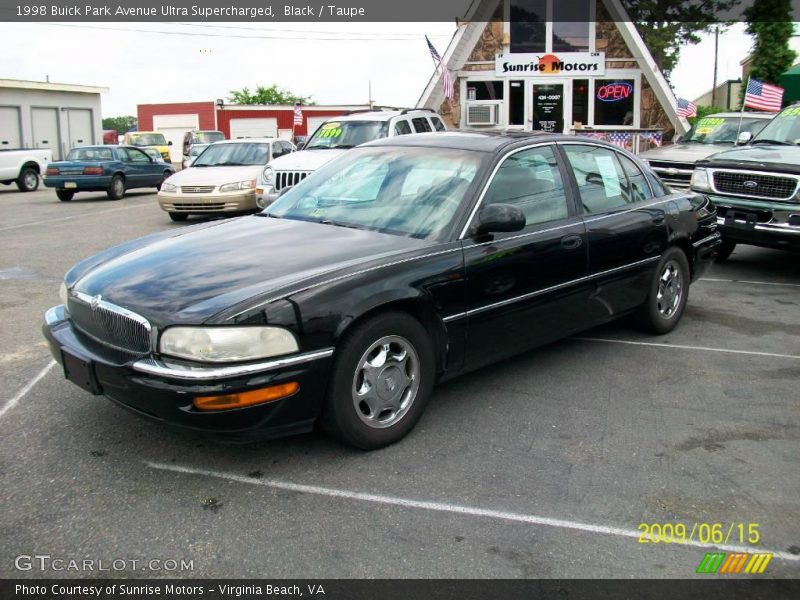 Black / Taupe 1998 Buick Park Avenue Ultra Supercharged