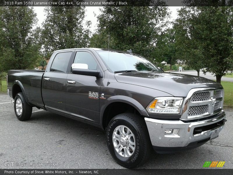  2018 3500 Laramie Crew Cab 4x4 Granite Crystal Metallic