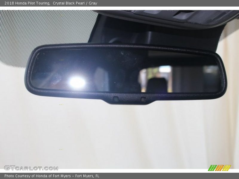 Crystal Black Pearl / Gray 2018 Honda Pilot Touring