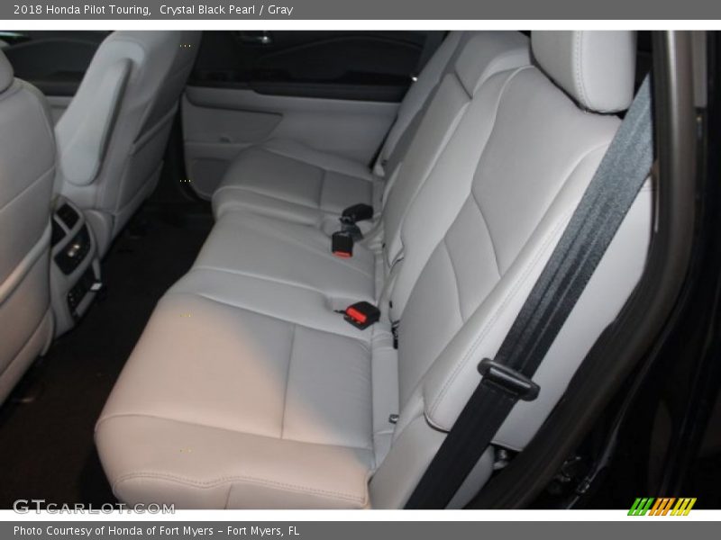 Crystal Black Pearl / Gray 2018 Honda Pilot Touring