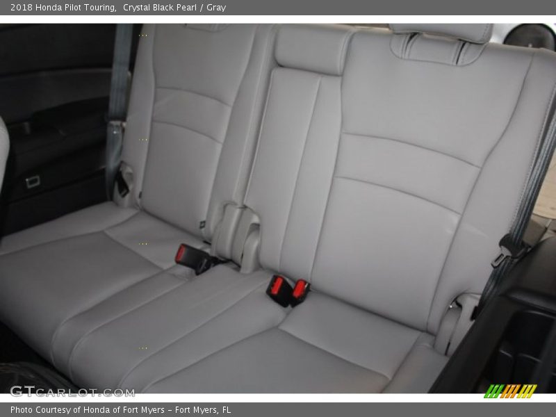 Crystal Black Pearl / Gray 2018 Honda Pilot Touring