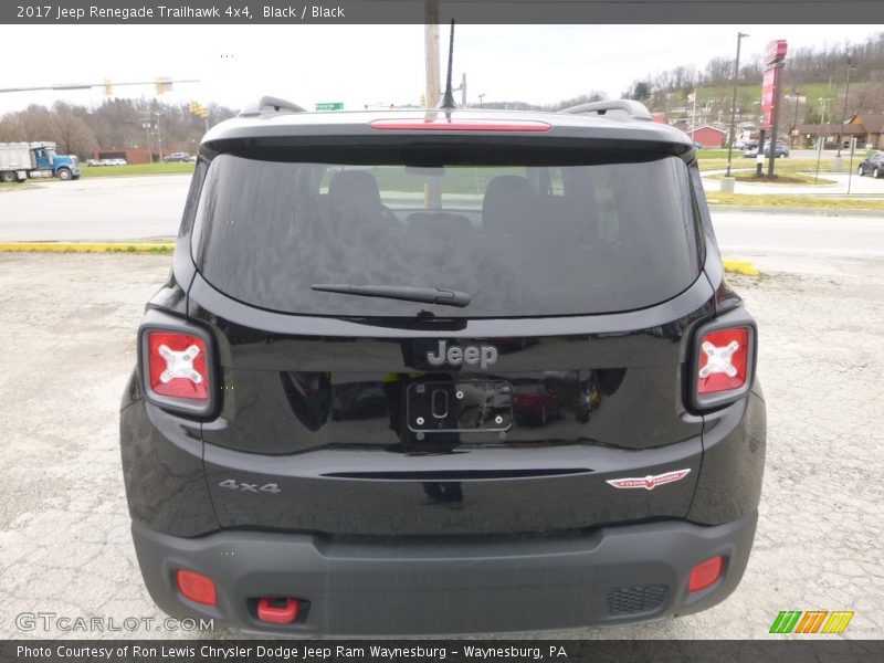 Black / Black 2017 Jeep Renegade Trailhawk 4x4