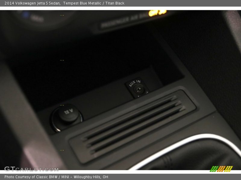 Tempest Blue Metallic / Titan Black 2014 Volkswagen Jetta S Sedan