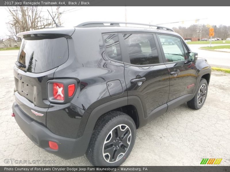 Black / Black 2017 Jeep Renegade Trailhawk 4x4