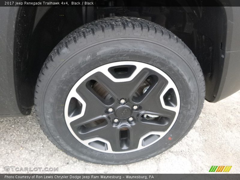 Black / Black 2017 Jeep Renegade Trailhawk 4x4
