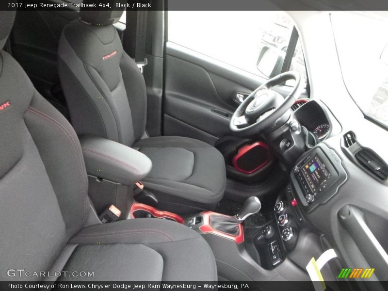 Black / Black 2017 Jeep Renegade Trailhawk 4x4