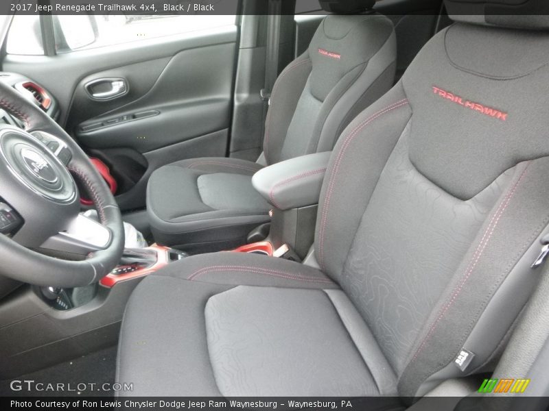 Black / Black 2017 Jeep Renegade Trailhawk 4x4
