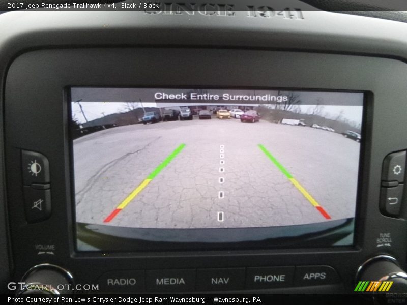 Black / Black 2017 Jeep Renegade Trailhawk 4x4