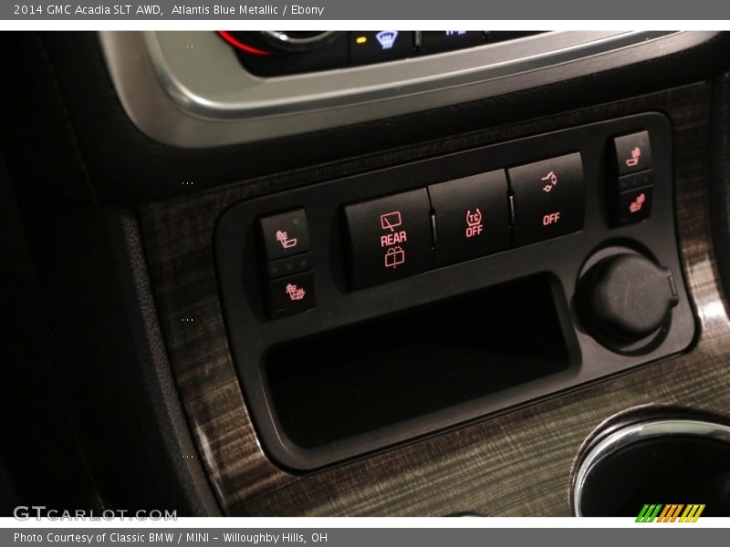 Atlantis Blue Metallic / Ebony 2014 GMC Acadia SLT AWD