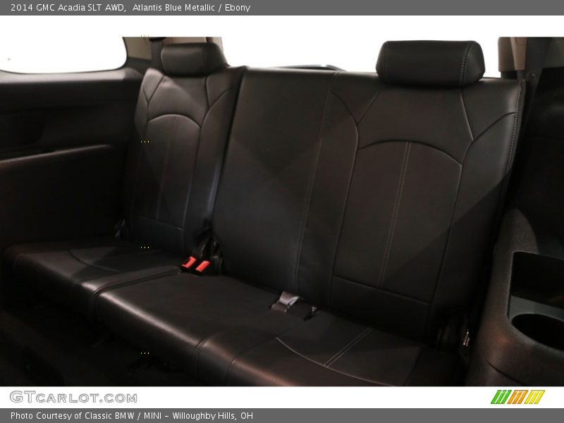 Atlantis Blue Metallic / Ebony 2014 GMC Acadia SLT AWD